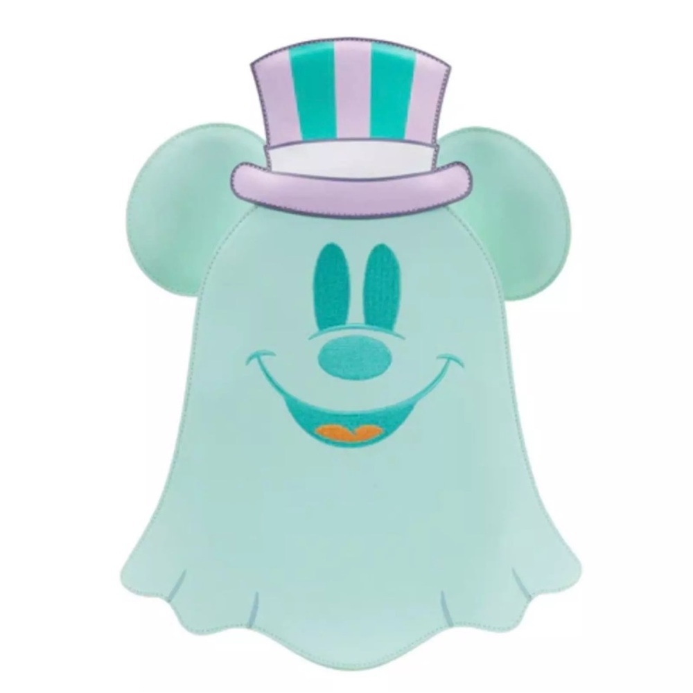 NWT RETIRED Loungefly Disney Pastel Ghost Mickey Glow In the Dark Mini Backpack